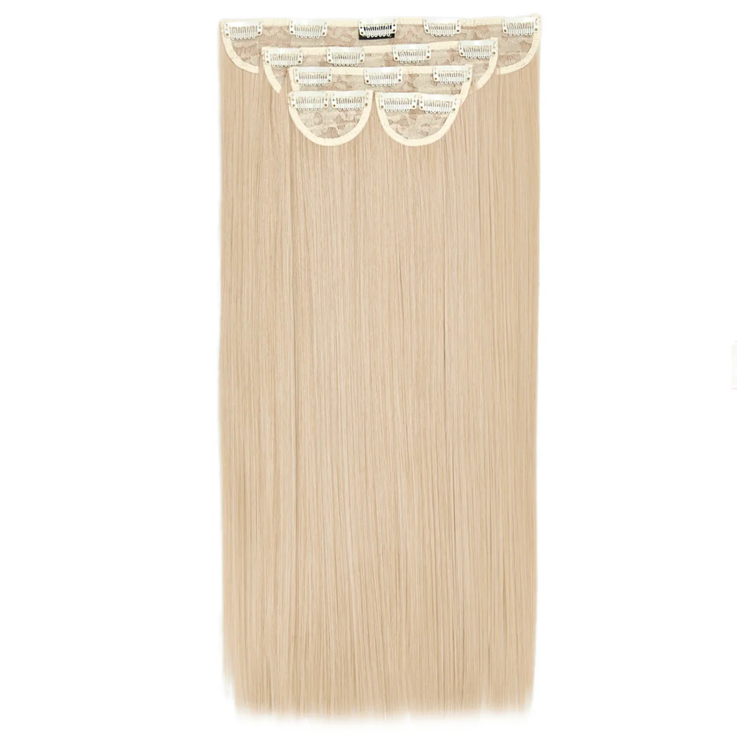 Lullabellz Super Thick 22" 5 Piece Straight Clip In Hair Extensions - Image 72
