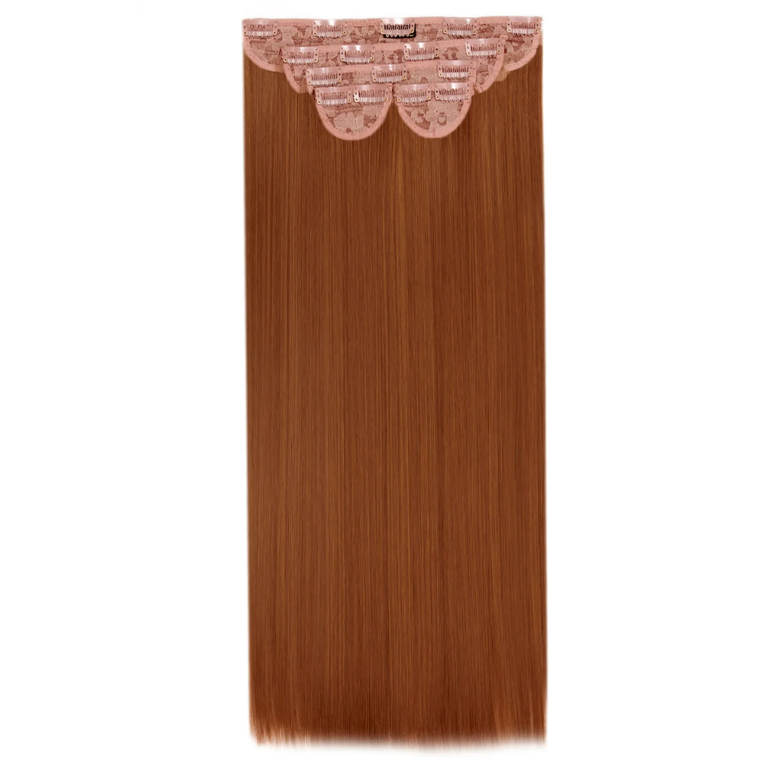 Lullabellz Super Thick 26" 5 Piece Statement Straight Clip In Hair Extension - Image 13