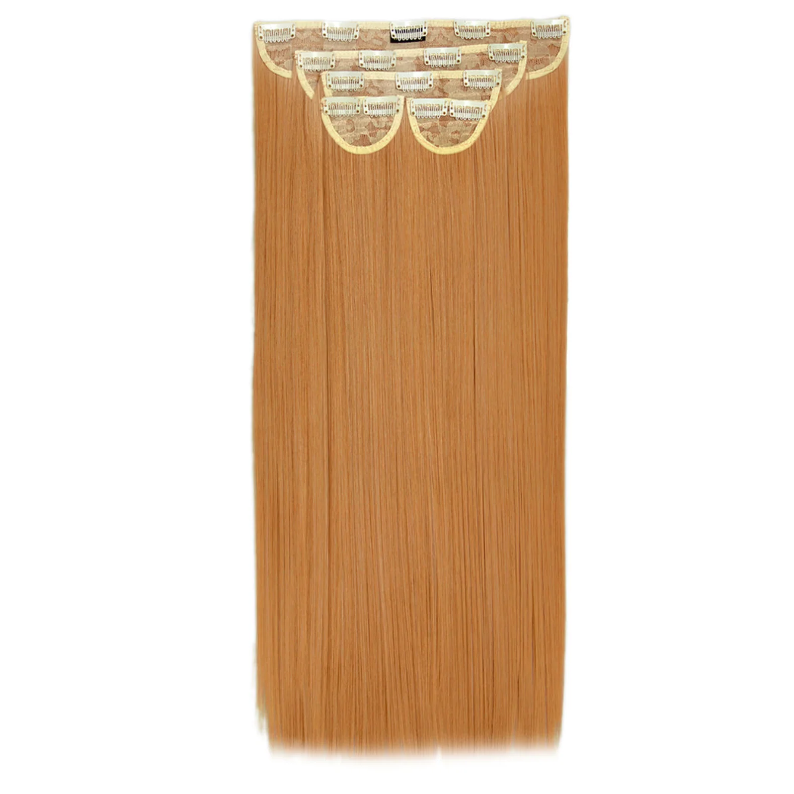 Lullabellz Super Thick 26" 5 Piece Statement Straight Clip In Hair Extension - Image 15