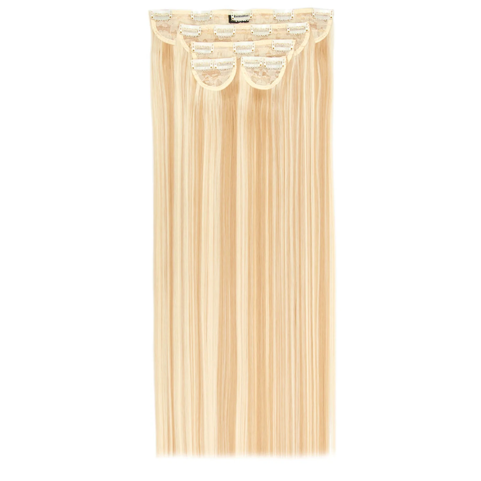 Lullabellz Super Thick 26" 5 Piece Statement Straight Clip In Hair Extension - Image 17