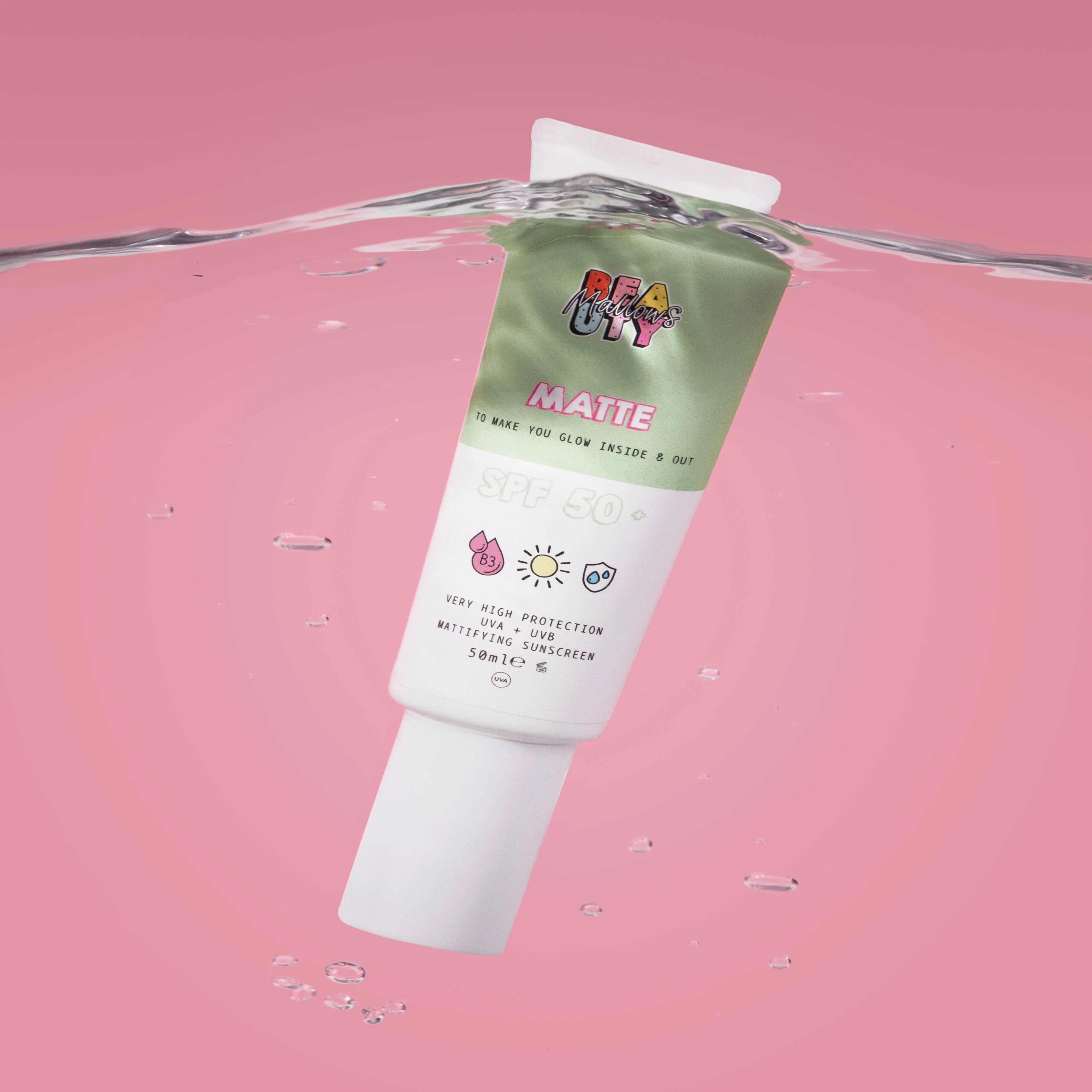 Mallows Beauty Matte SPF 50+ (50ml) - Image 4