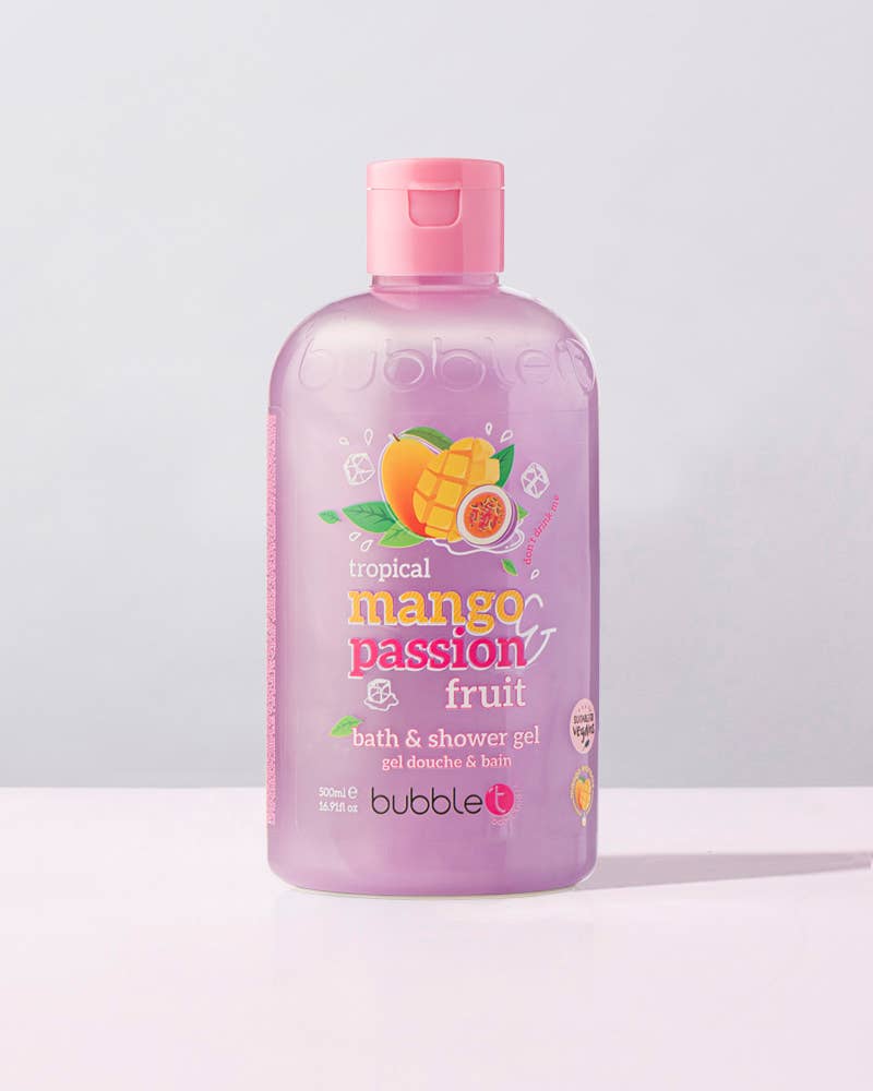 Bubble T Mango & Passionfruit Smoothie Body Wash (500ml) - Image 3