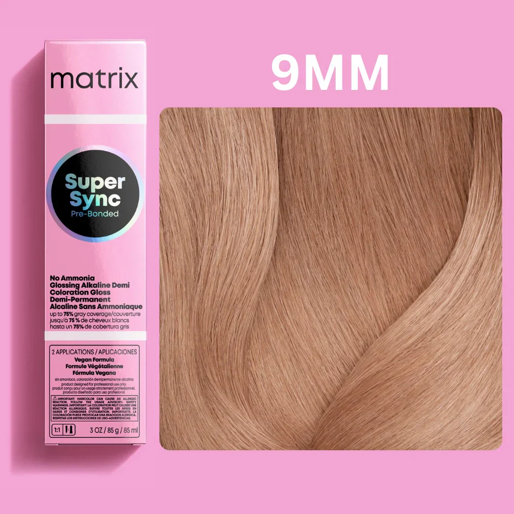 Matrix Super Sync Pre-Bonded Glossing Alkaline Demi-Permanent Hair Colour - Image 26