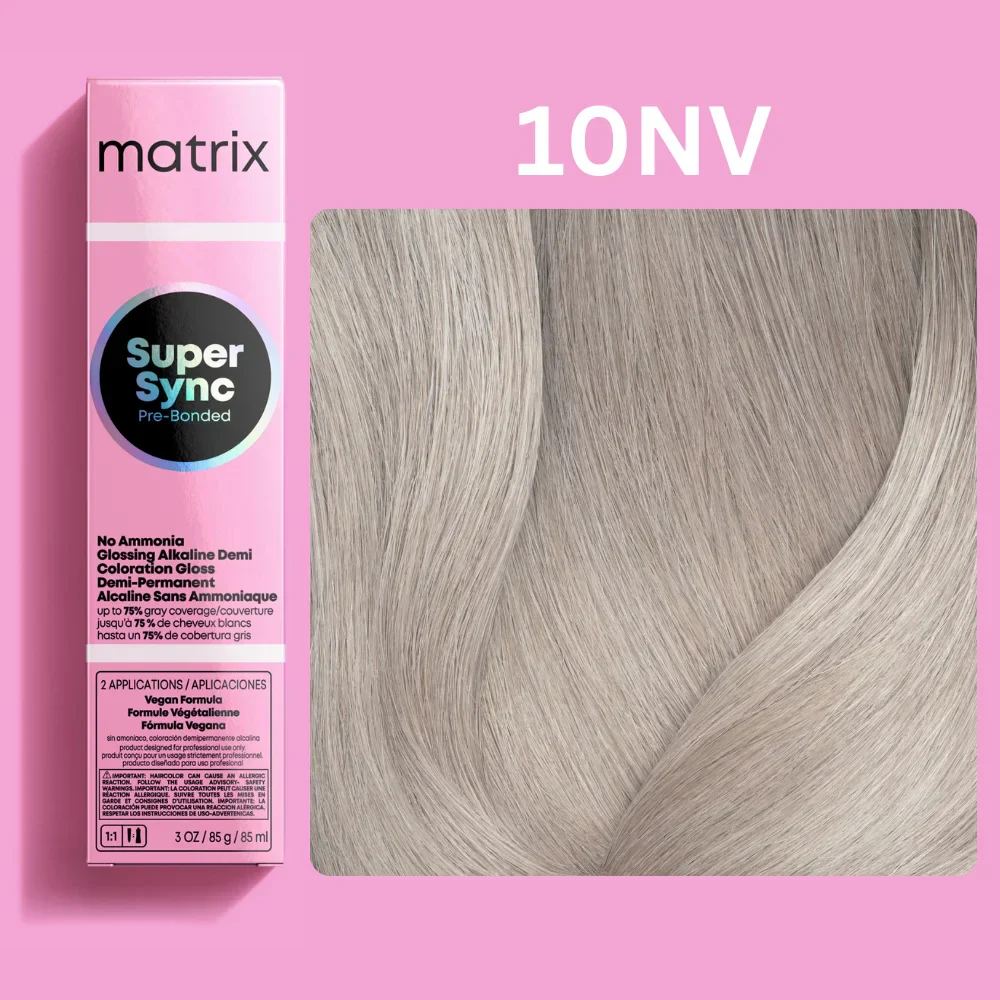 Matrix Super Sync Pre-Bonded Glossing Alkaline Demi-Permanent Hair Colour - Image 29