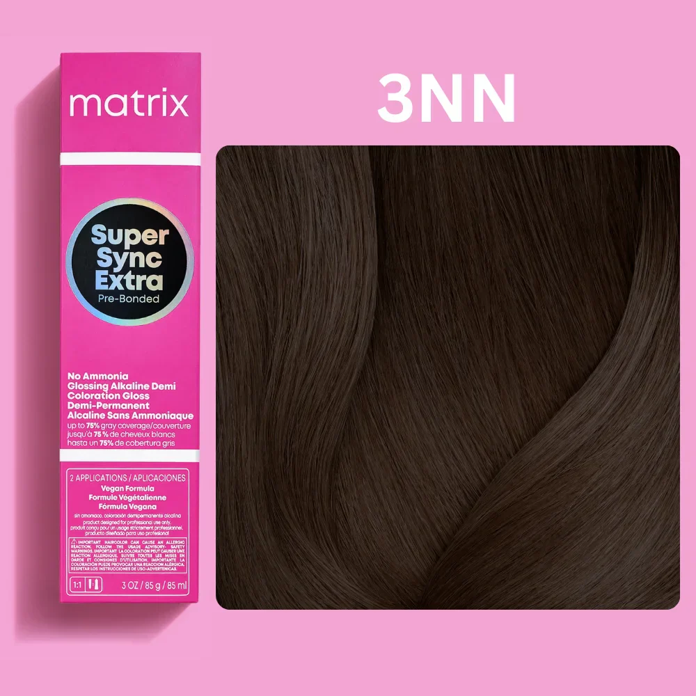 Matrix Super Sync Pre-Bonded Glossing Alkaline Demi-Permanent Hair Colour - Image 30