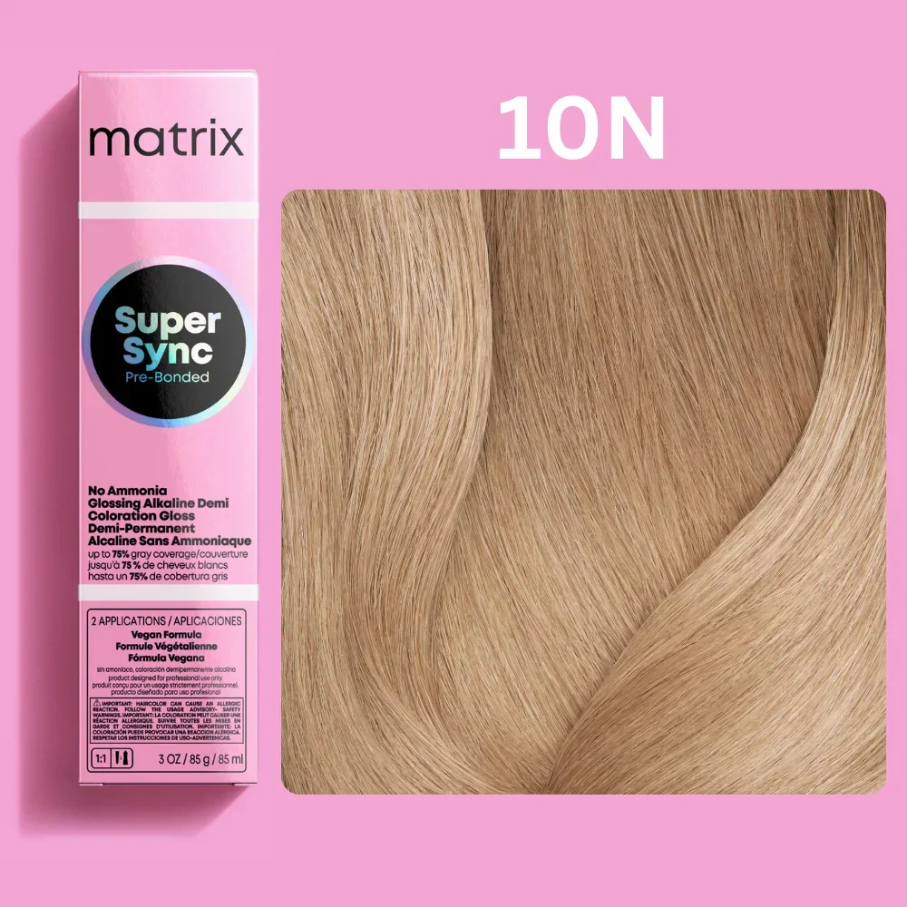 Matrix Super Sync Pre-Bonded Glossing Alkaline Demi-Permanent Hair Colour - Image 40