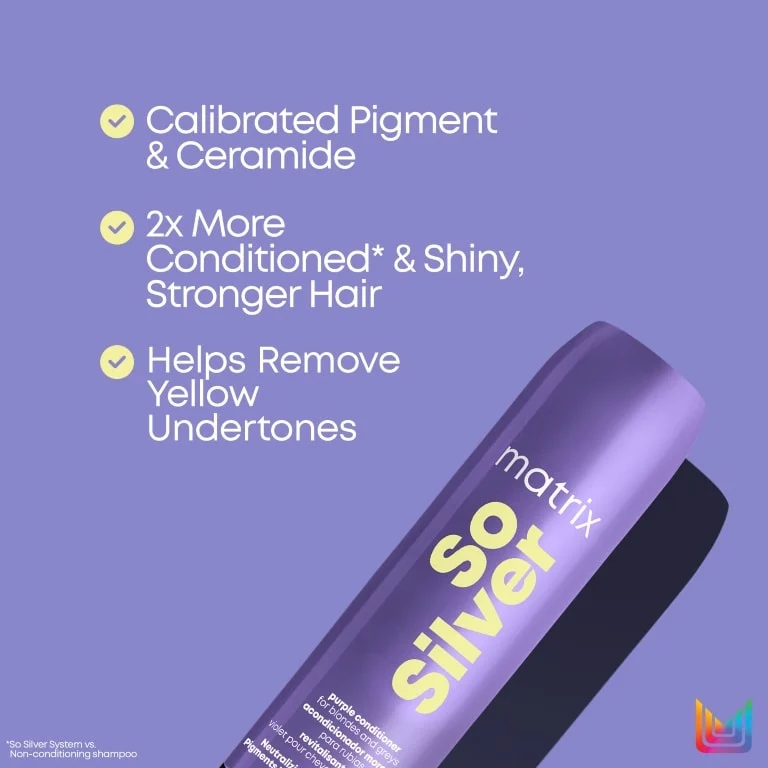Matrix Total Results So Silver Conditioner 300ml - Image 3