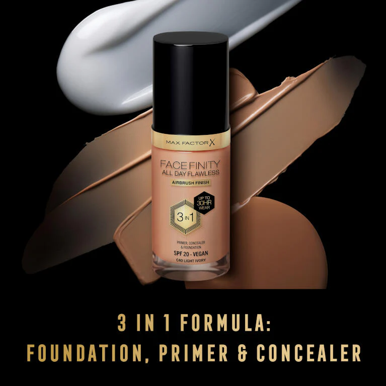 Max Factor Facefinity All Day 3 in 1 Flawless Foundation 30ml - Image 32