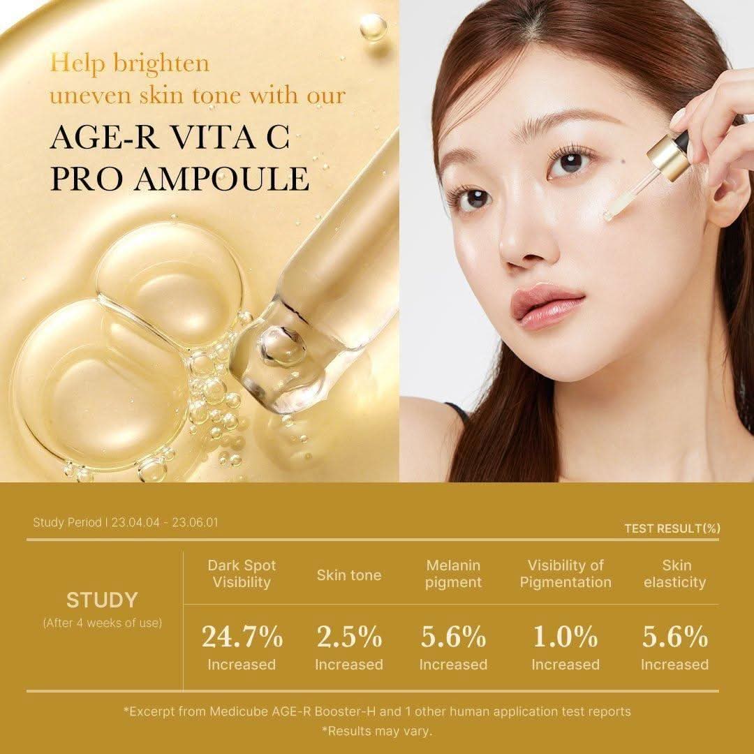 Medicube AGE-R Vita C Pro Ampoule 20ml - Image 3
