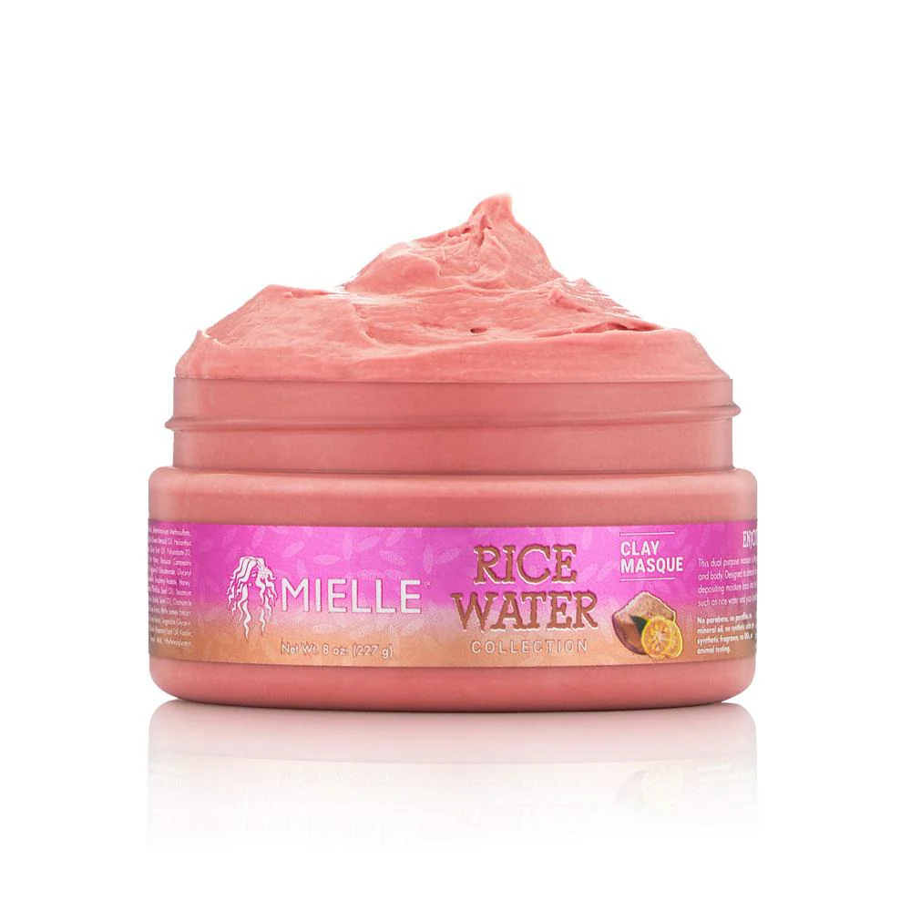 Mielle Organics Rice Water Clay Masque 8oz - Image 2