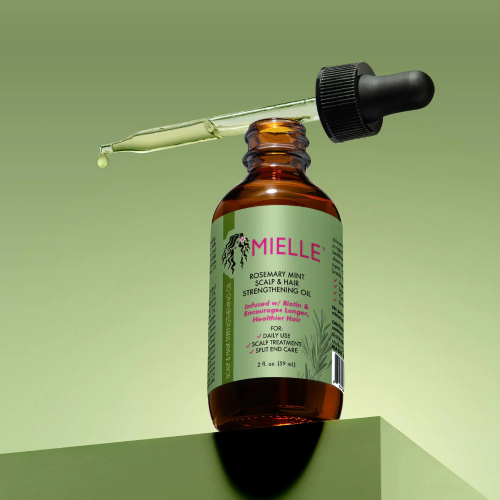 Mielle Organics Rosemary Mint Scalp & Hair Strengthening Oil 2oz - Image 5