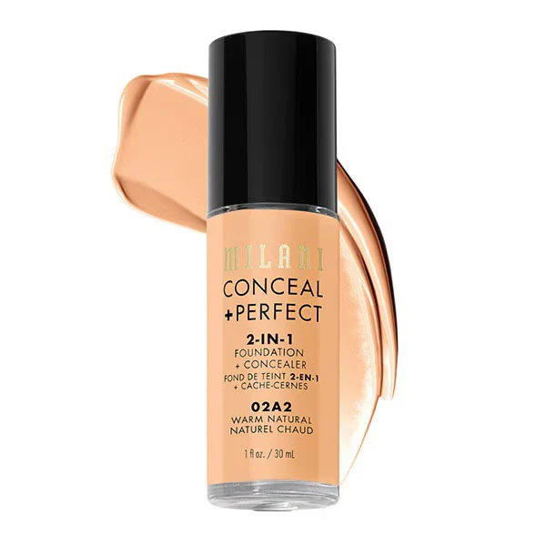 Milani Conceal + Perfect 2 in 1 Foundation 30ml - Image 10