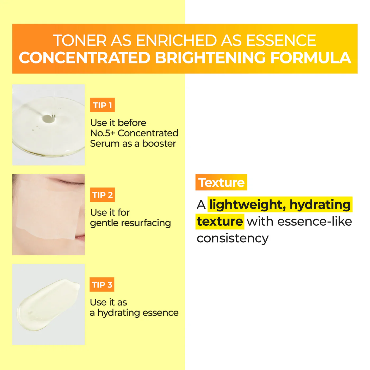 Numbuzin No.5 Vitamin Boosting Essential Toner 200ml - Image 5
