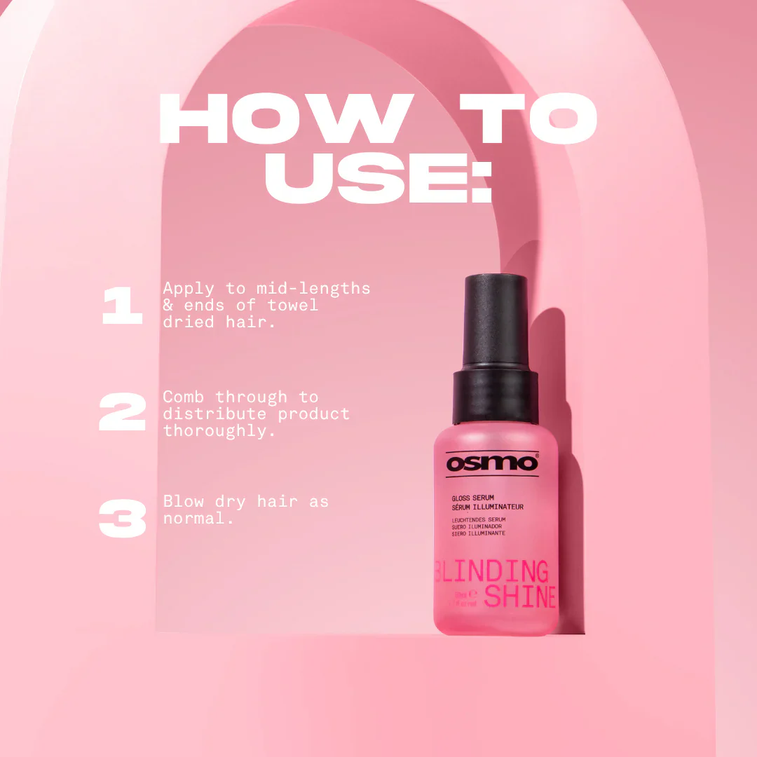 Osmo Blinding Shine Gloss Serum 50ml - Image 4