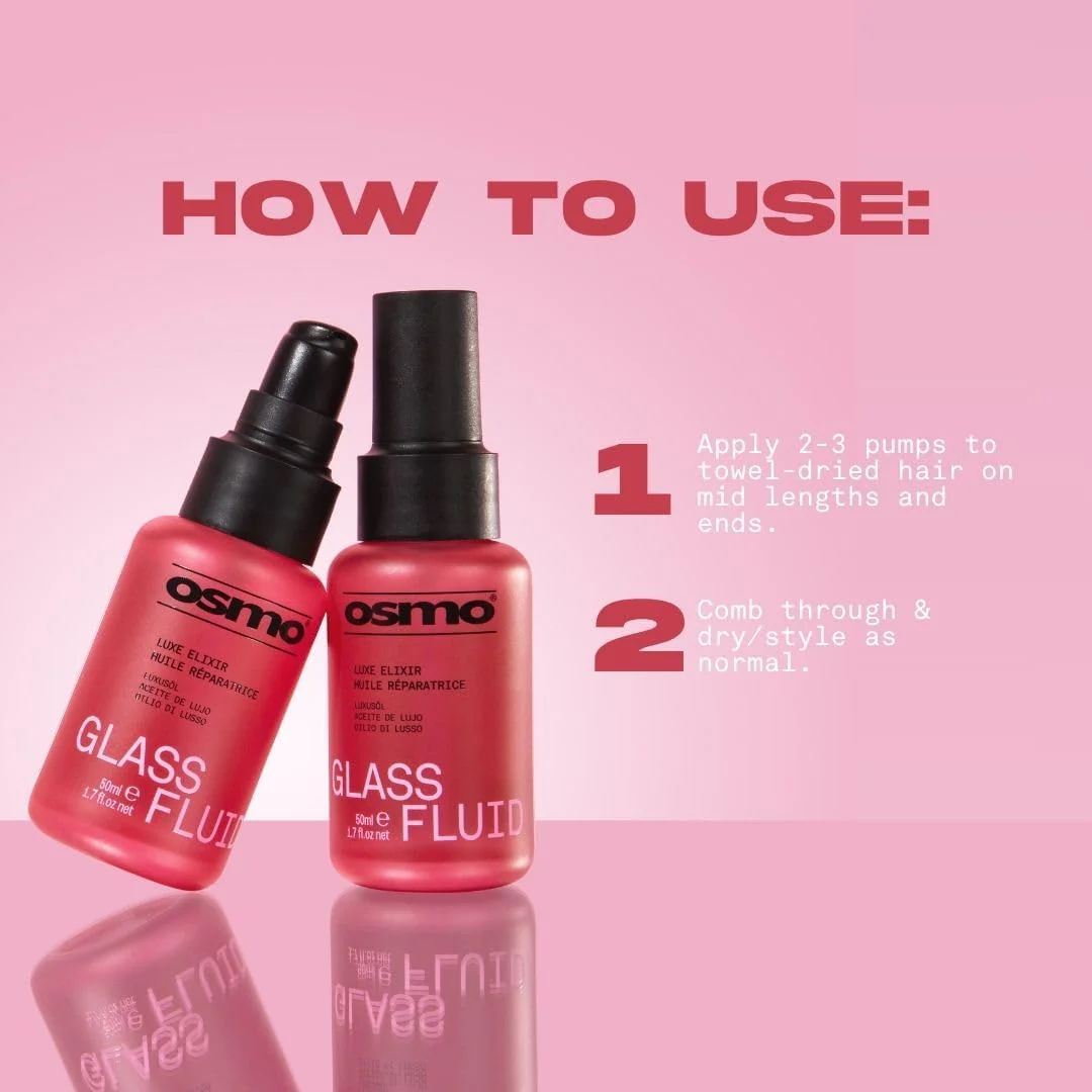 Osmo Glass Fluid Luxe Elixir 50ml - Image 3