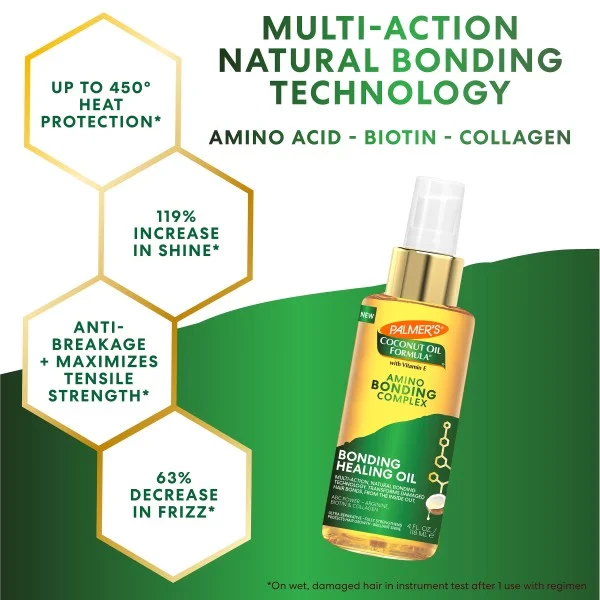 Palmer's Amino Bonding Complex Bonding Healing Oil 118ml - Image 2