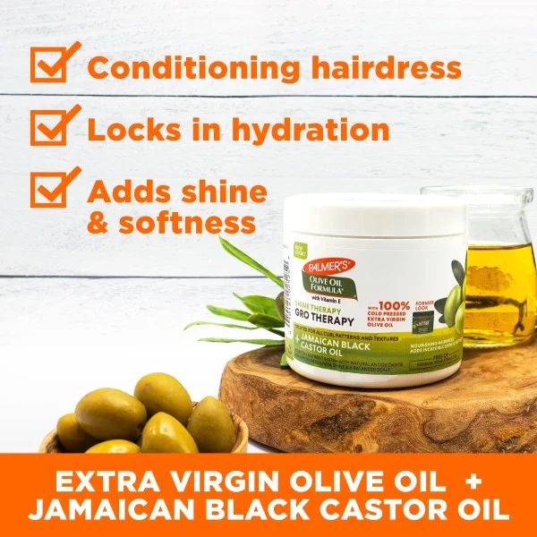 Palmer's Olive Oil Formula Shine Therapy Olive Oil Gro Therapy 8.8oz - Image 7