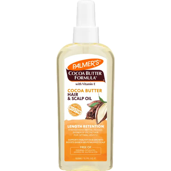 Palmer's Cocoa Butter Formula Length Retention Cocoa Butter Hair & Scalp Oil 5.1oz