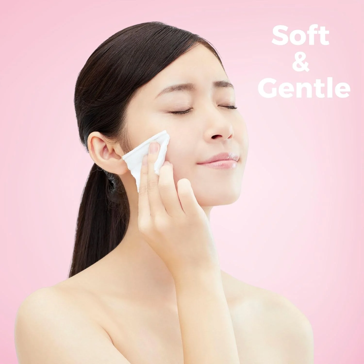 Pretty Square Cosmetic Pads 50pc - Image 2