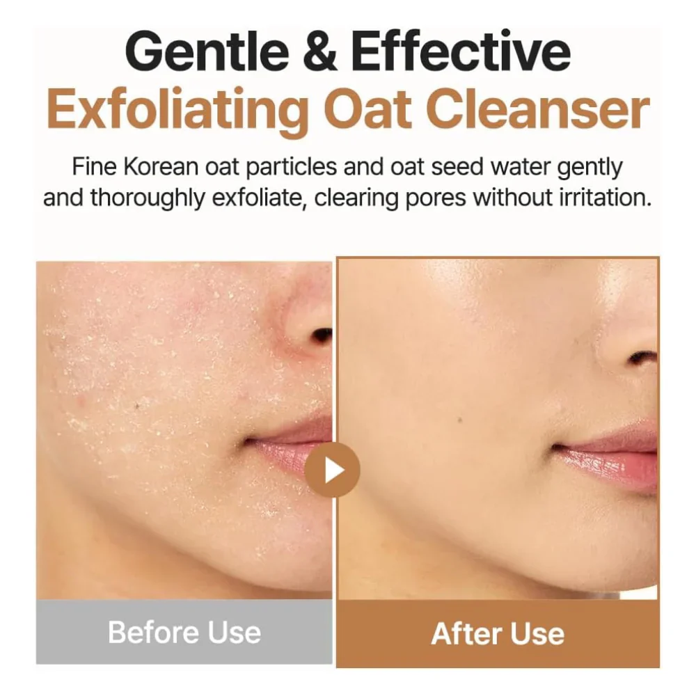 Purito Oat In Gentle Exfoliating Face Cleanser 150ml - Image 3