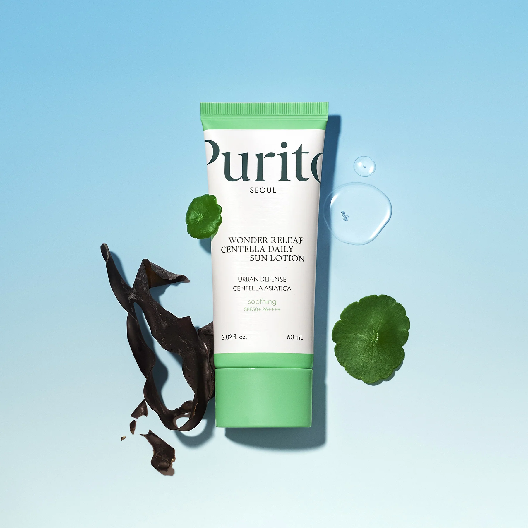 Purito Wonder Releaf Centella Daily Sun Lotion SPF50+ PA++++ 60ml - Image 5