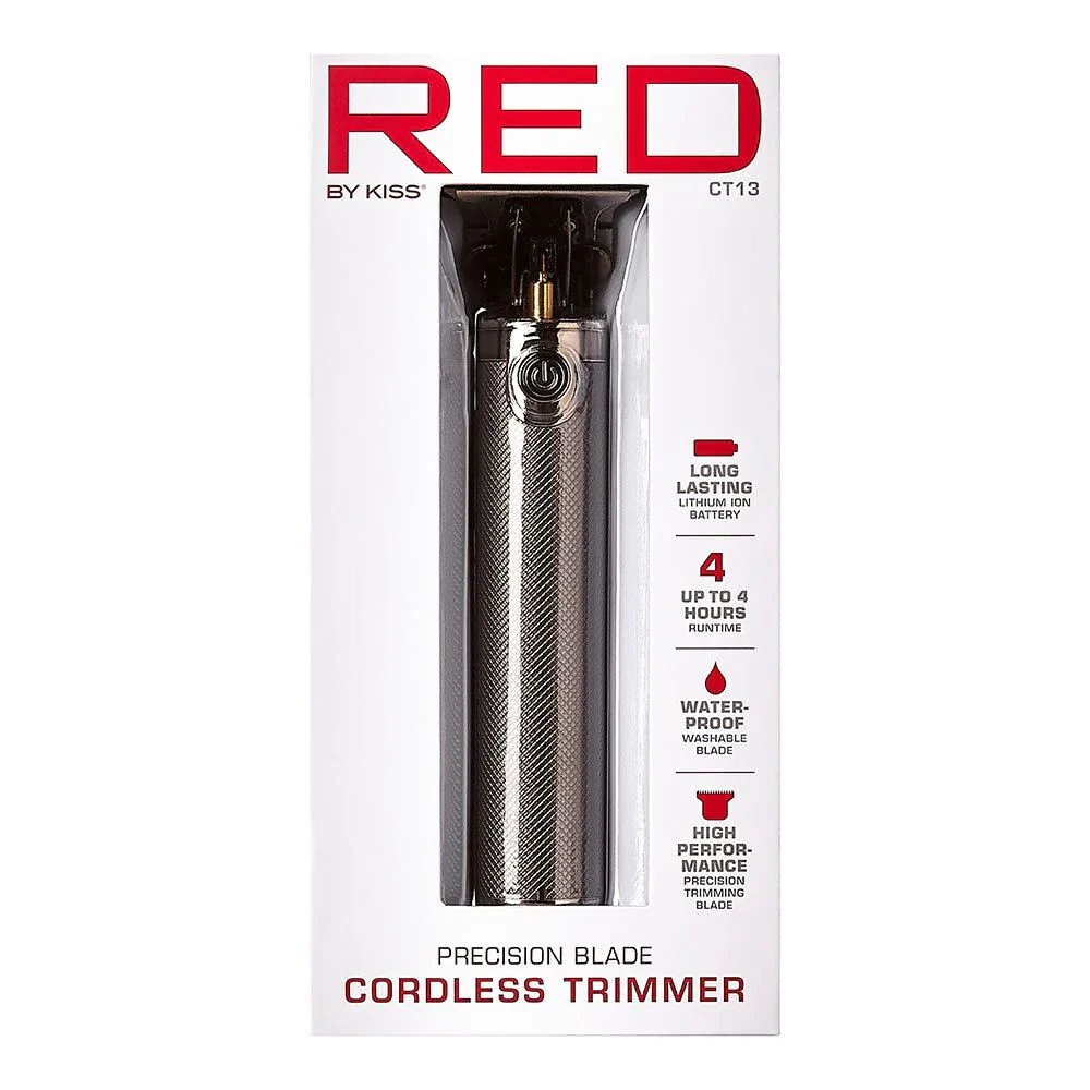 Red By Kiss Precision Blade Cordless Trimmer - Image 2