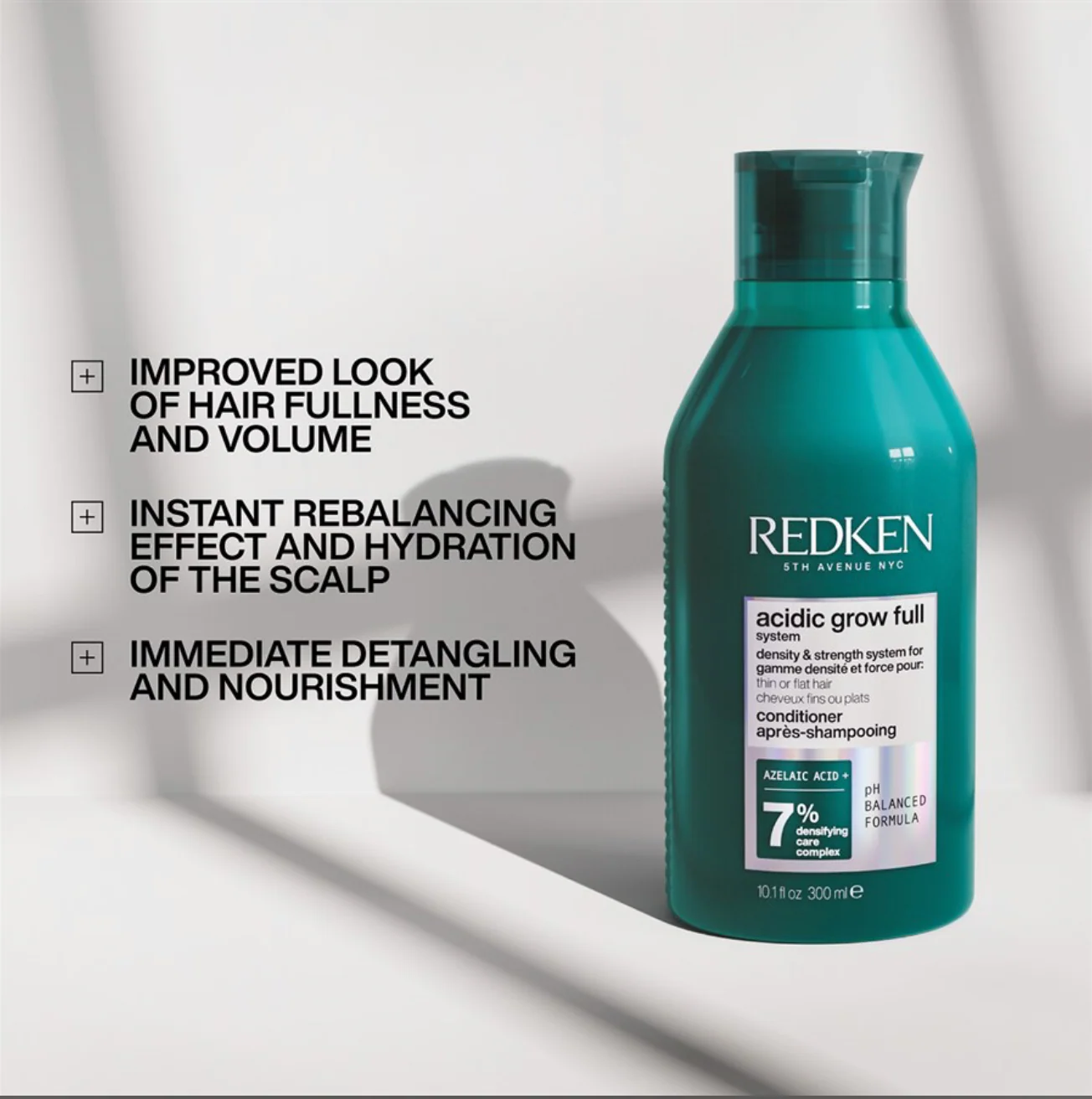 Redken Acidic Grow Full System Densifying Conditioner - Image 2