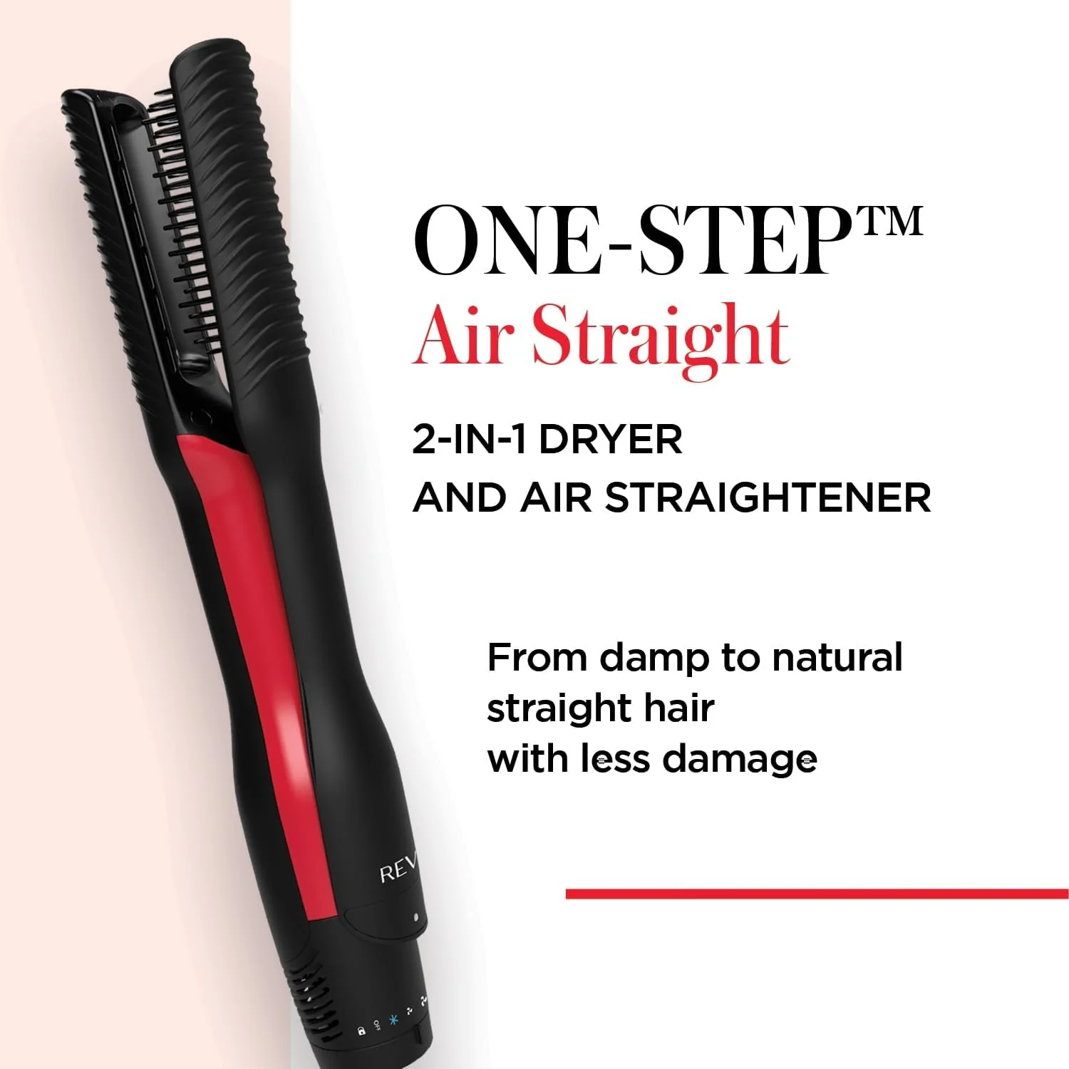 Revlon One Step Air Straight 2-in-1 Dryer & Air Straightener - Image 2