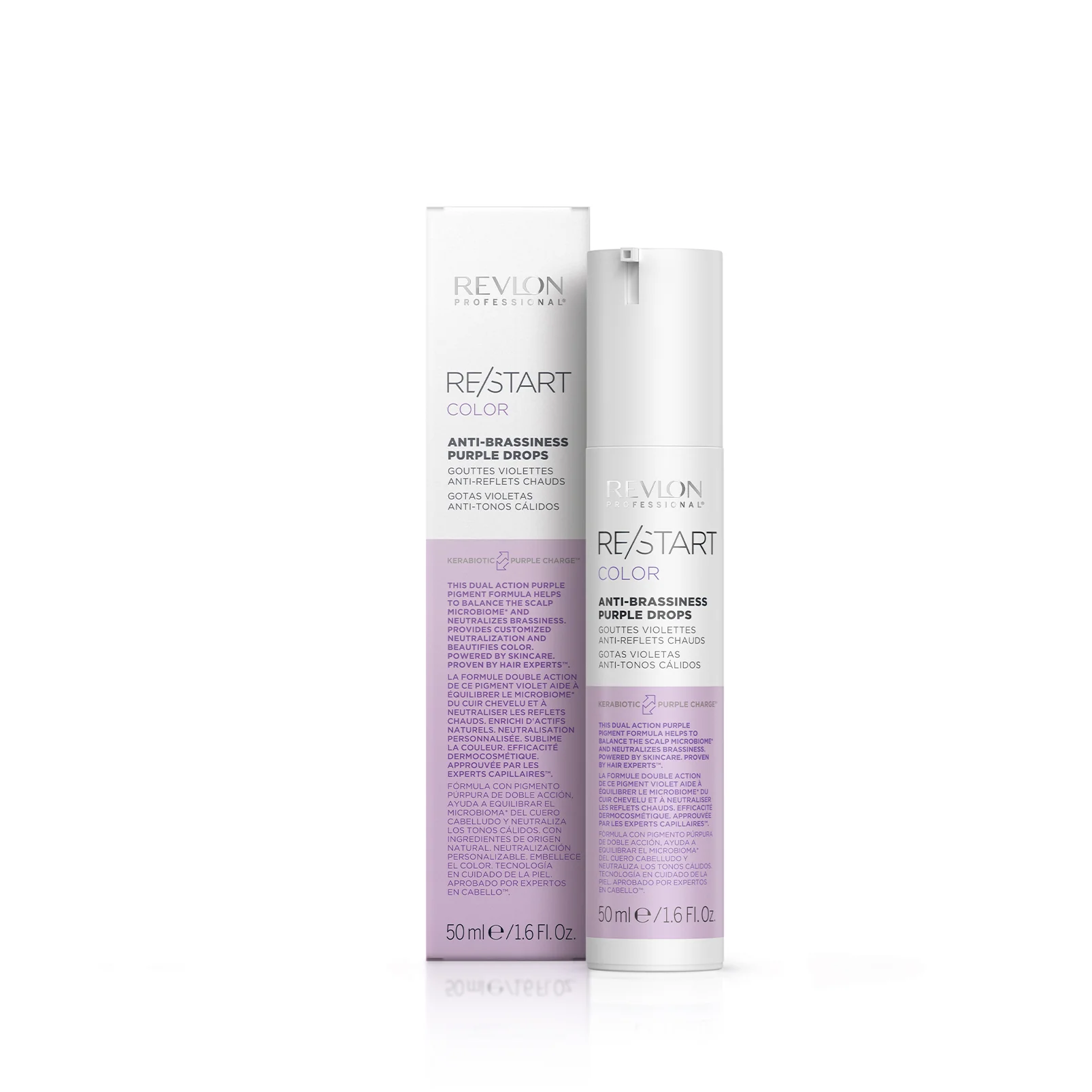Revlon ReStart Color Anti-Brassiness Purple Drops 50ml - Image 2