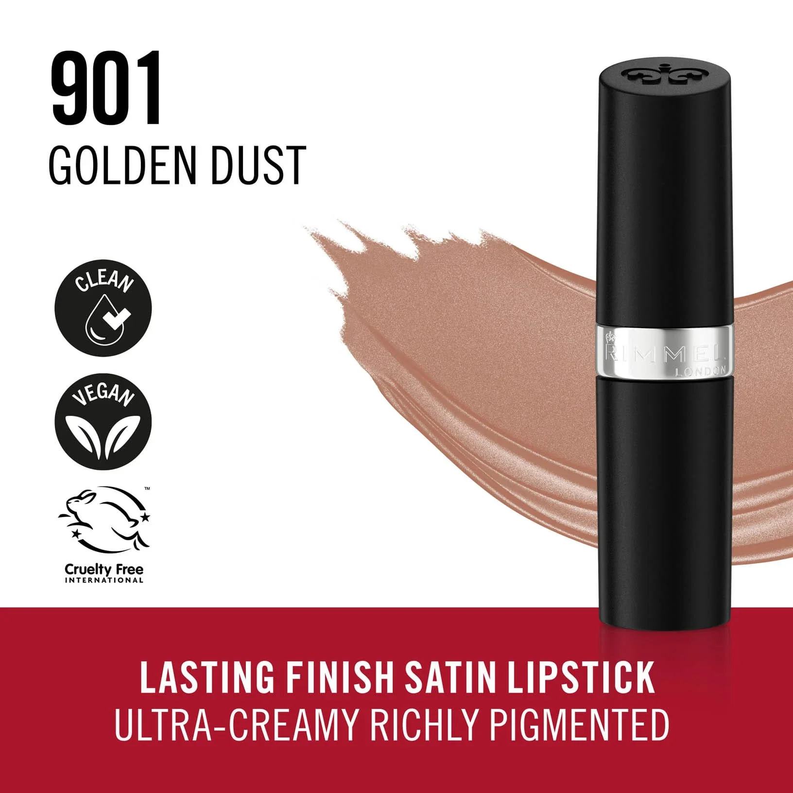 Rimmel London Long Lasting Colour Lipstick - Image 38