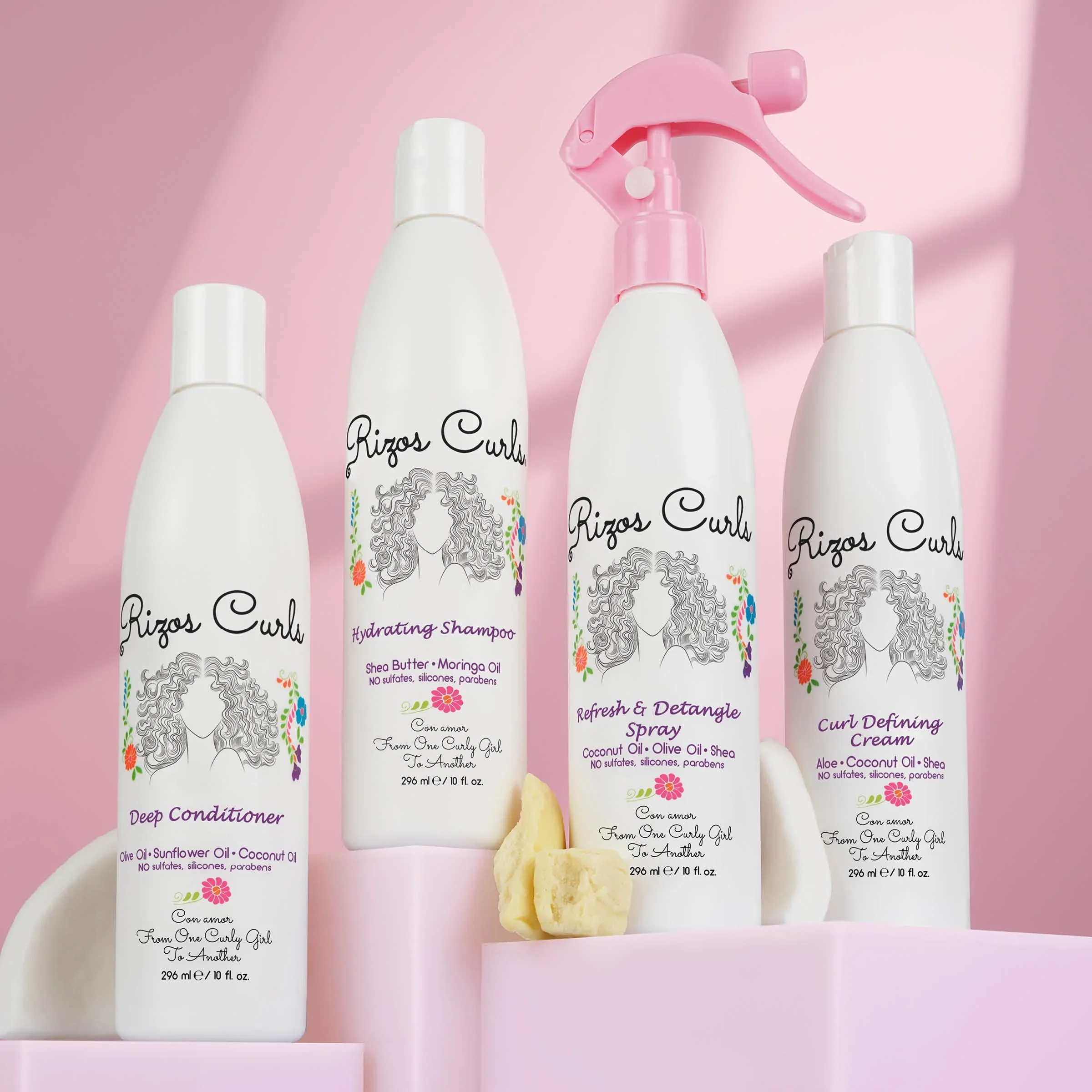 Rizos Curls The Complete Wash & Go Bundle - 4pcs - Image 2