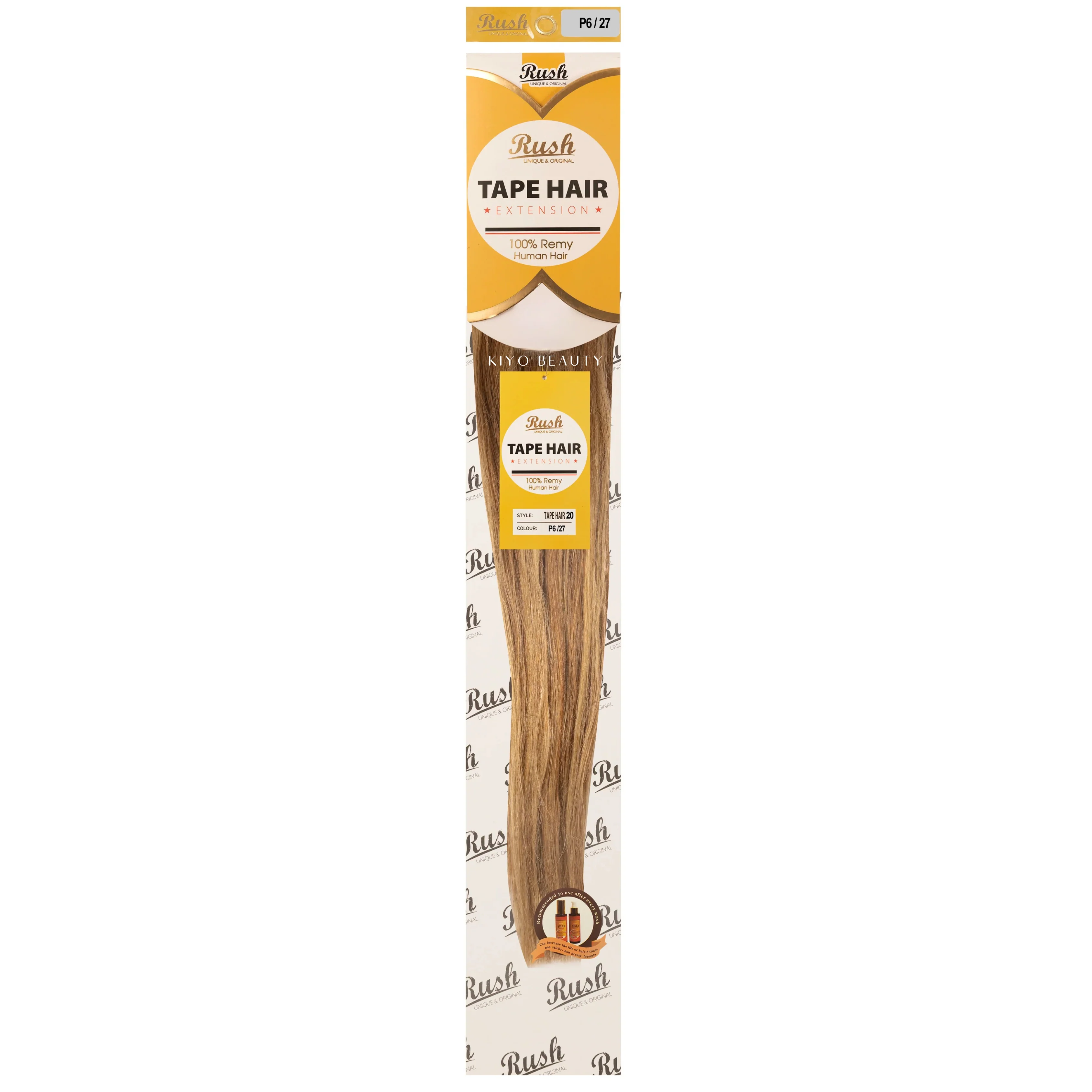 Rush Silky Luxati Human Hair Extension Tape-In 20" - Image 19