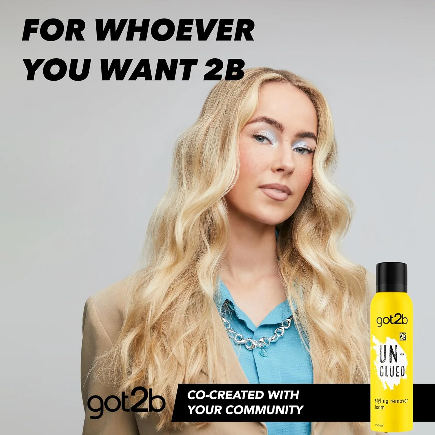 Schwarzkopf Got2b Un-Glued Styling Remover Foam 150ml - Image 6