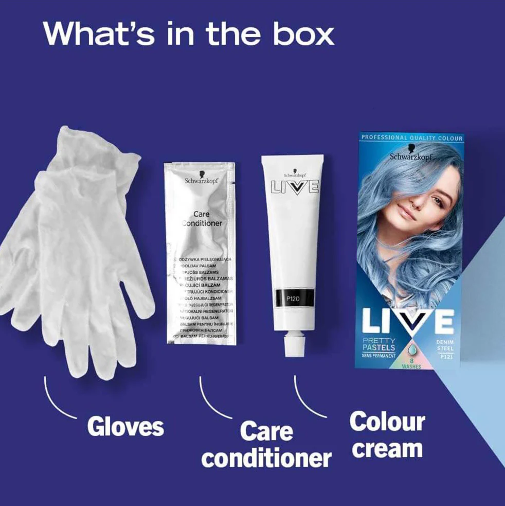 Schwarzkopf Live Semi-Permanent Hair Dye - Image 42