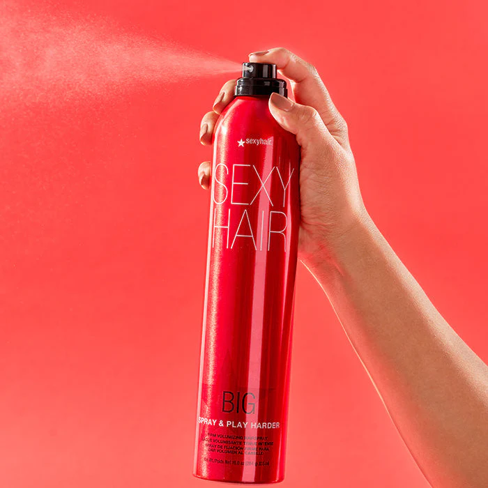SexyHair BIG Spray And Play Harder Firm Volumizing Spray 300ml - Image 2