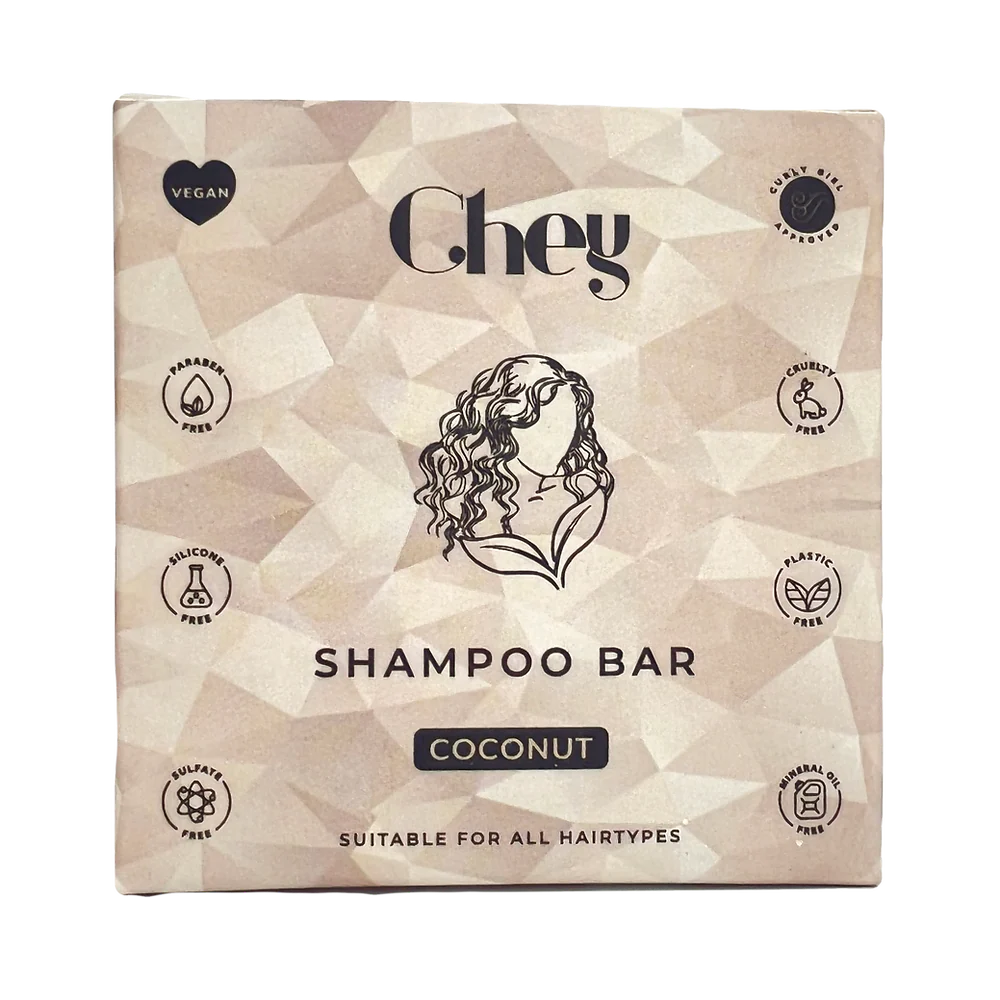Chey Solid Shampoo Bar - Coconut 60g - Image 2