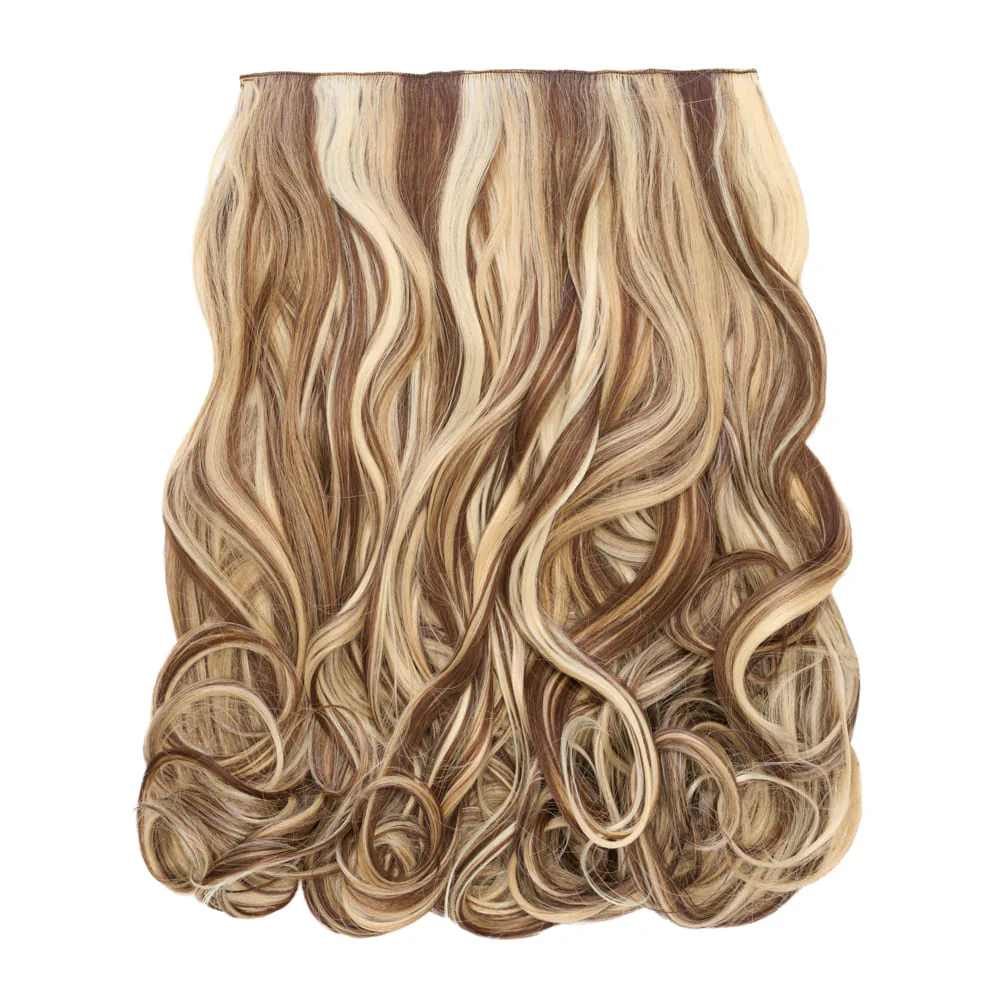 Stranded 16" One Piece Curly Clip in - Image 19
