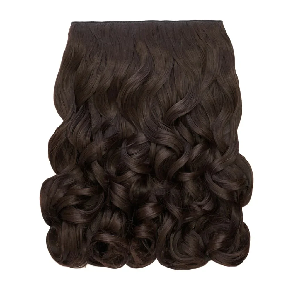 Stranded 20" One Piece Curly Clip-In - Image 6