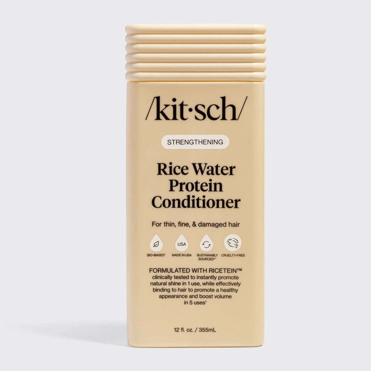 Kitsch Strengthening Rice Water Bottle Conditioner 12oz