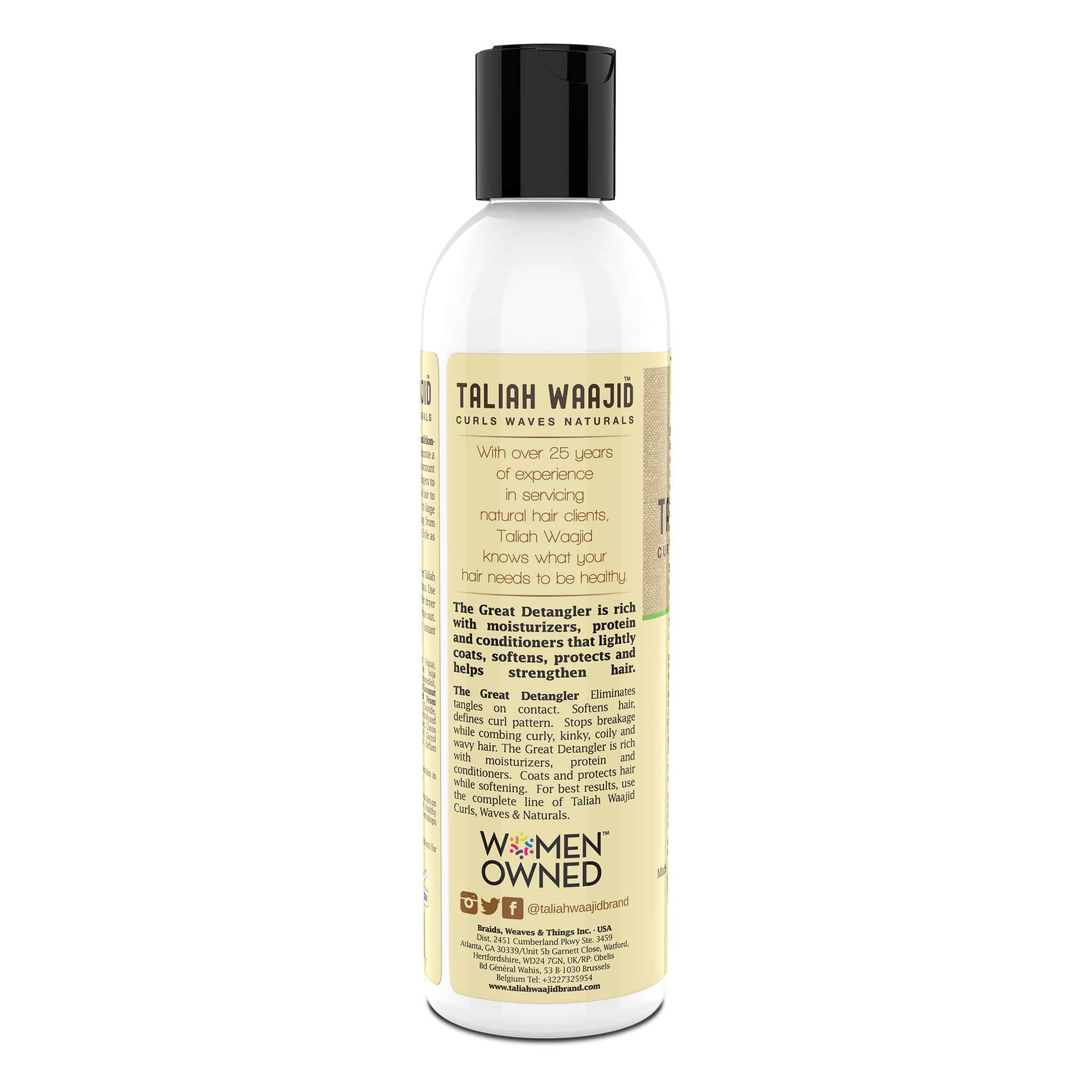 Taliah Waajid Curls, Waves & Naturals The Great Detangler 8 oz - Image 2