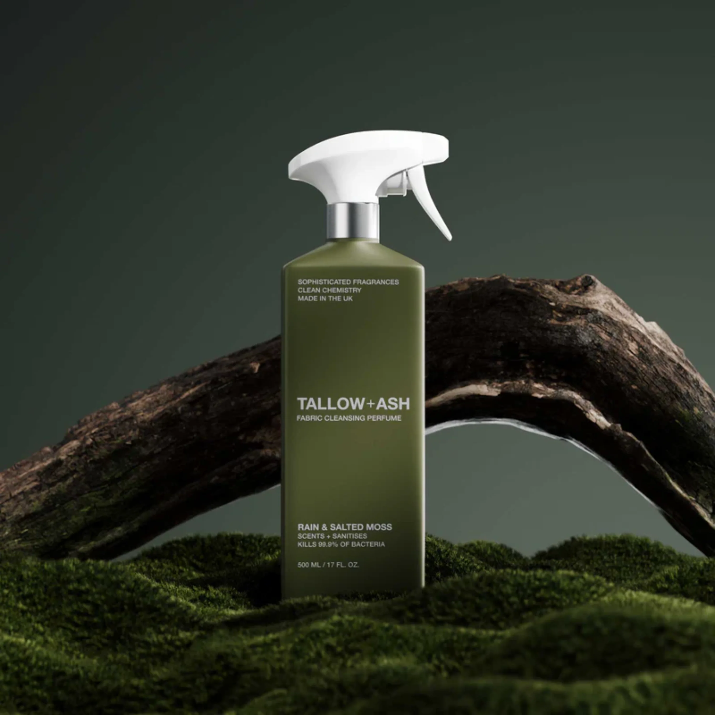 Tallow + Ash Rain & Salted Moss Fabric Cleansing Perfume 500 - Image 3
