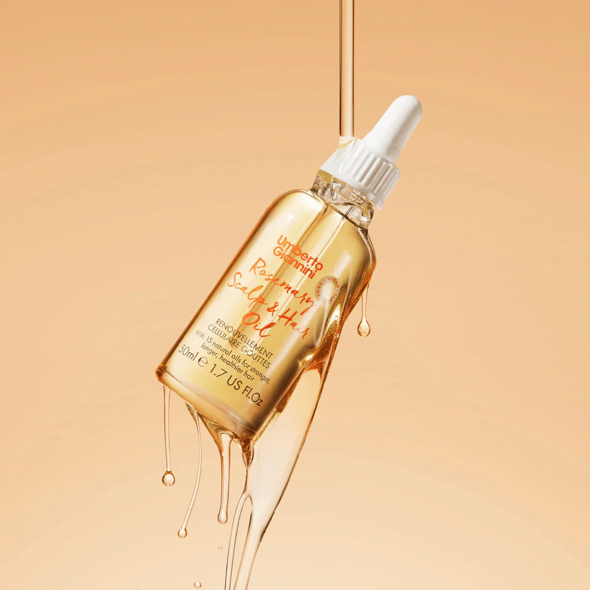 Umberto Giannini Rosemary Scalp and Hair Oil 50ml - Image 2