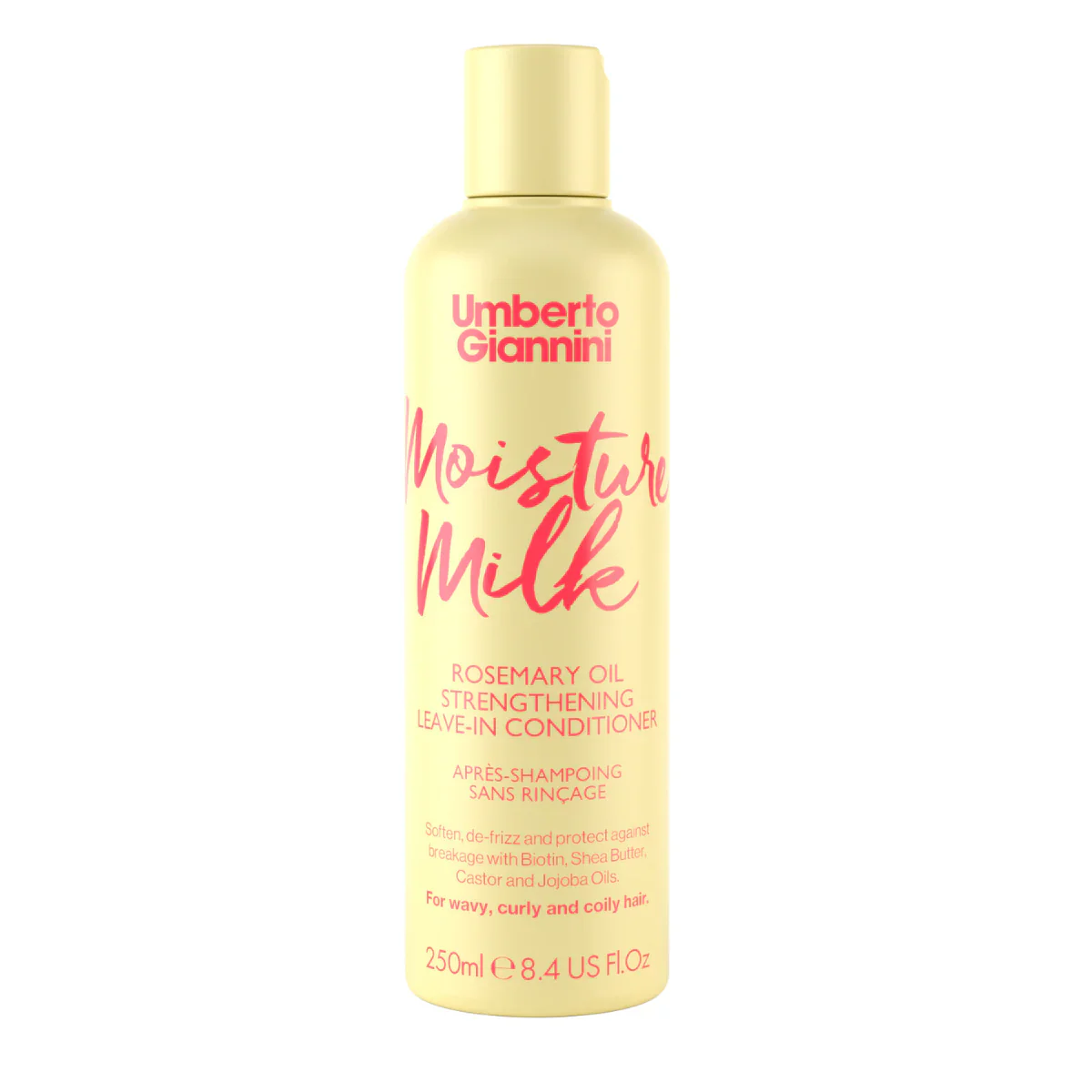 Umberto Giannini Strong Curls Moisture Milk Rosemary Oil Leave In Conditioner 250ml