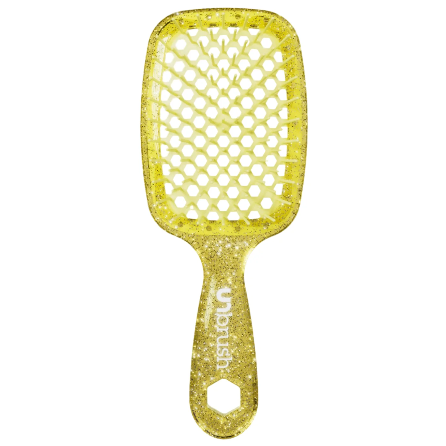 UNbrush Detangling Hair Brush Glitter - Amber