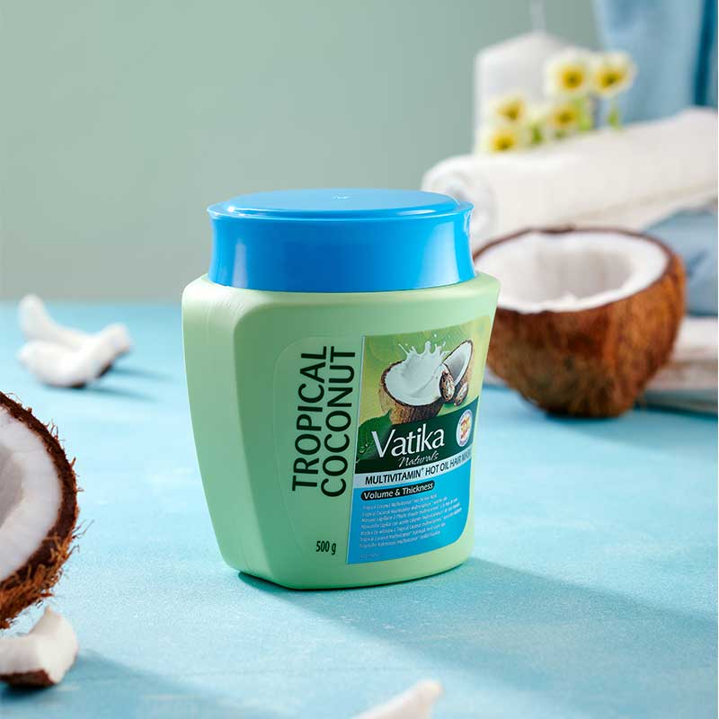 Dabur Vatika Naturals Coconut Hair Mask Multivitamin - Image 2