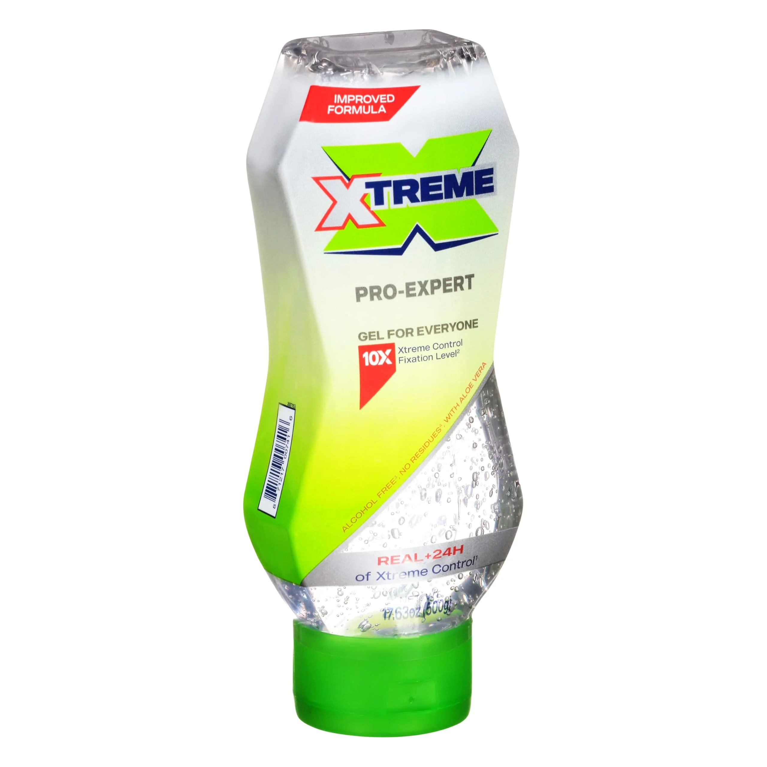 Xtreme Pro-Expert Clear Styling Hair Gel 500g Tube - Image 2