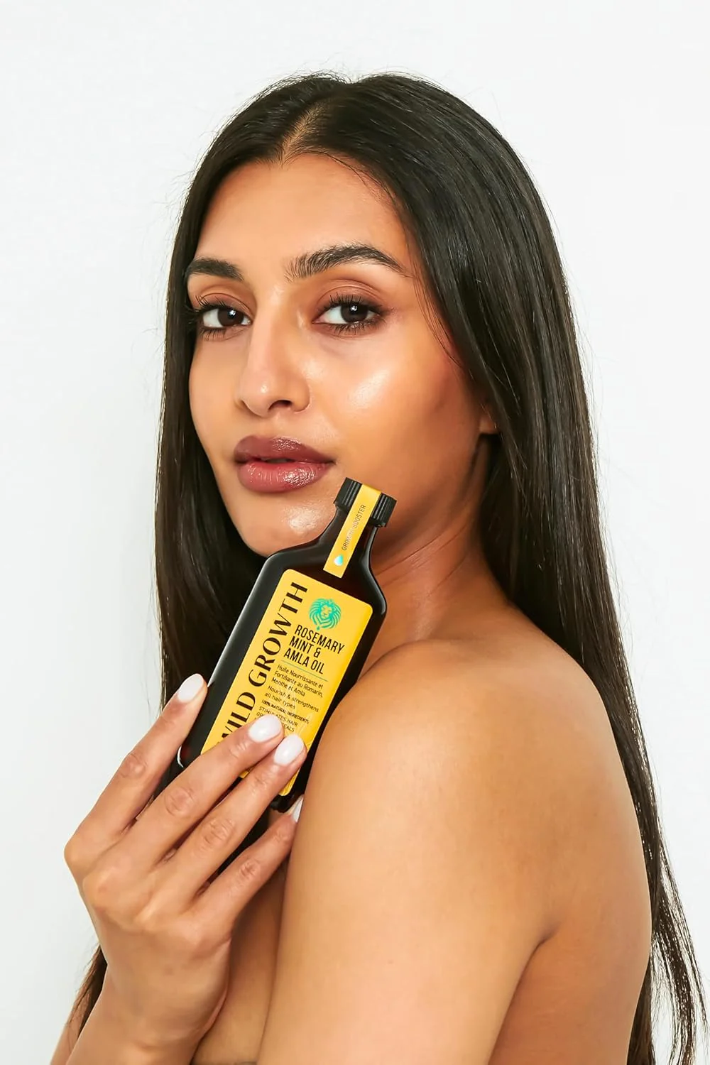 Wild Growth Rosemary Mint & Amla Strengthening Oil 100ml - Image 2